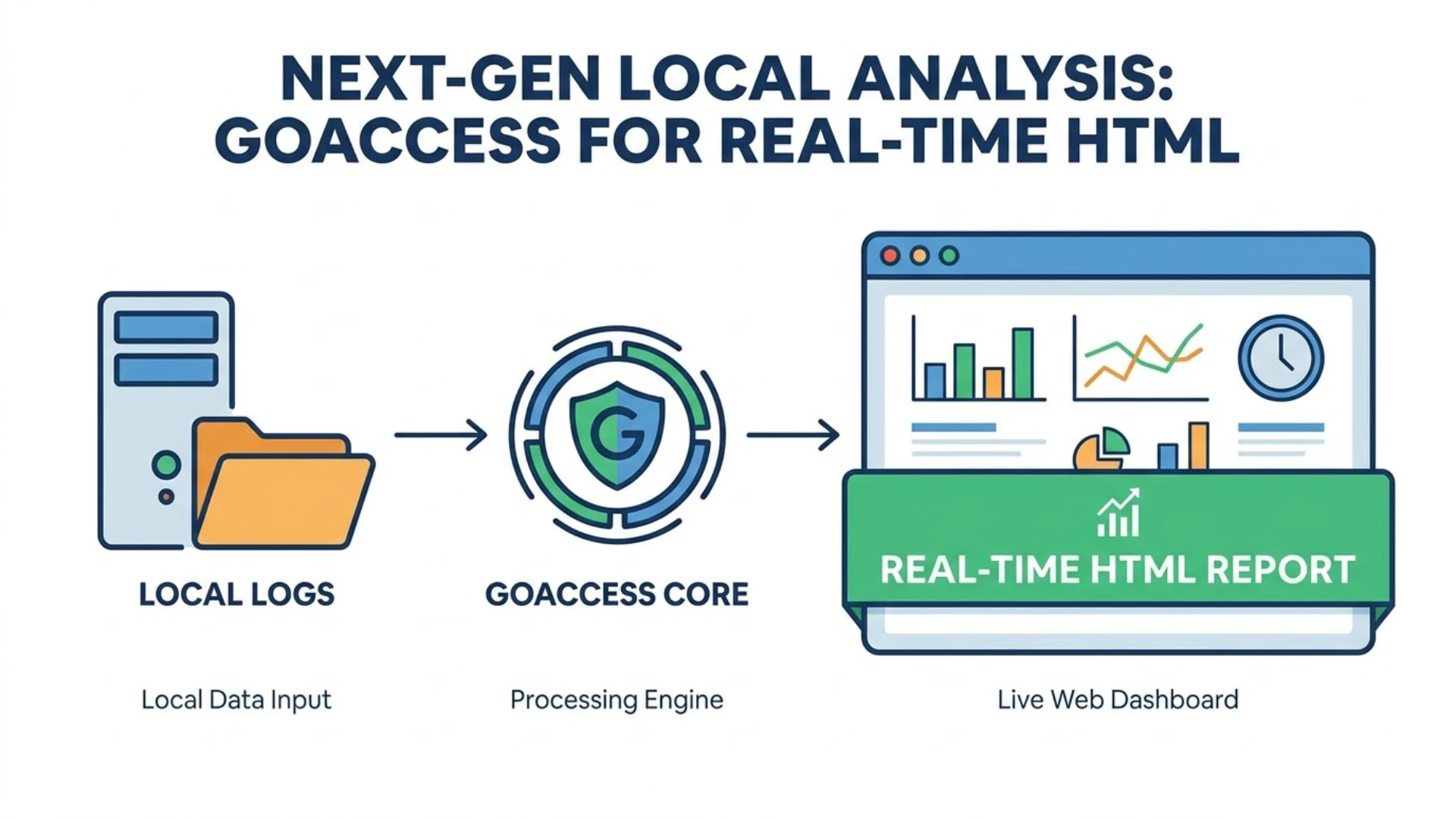 Next-Gen Local Analysis GoAccess for Real-Time HTML